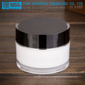 YJ-A series 10g-200g classical cylinder shape custom acrylic cosmetic jar